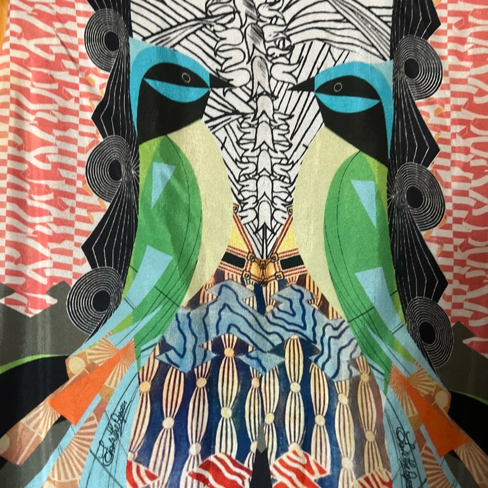 Save The Queen Multicolor Patterned Dress - Picture 2 of 6
